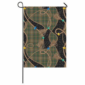 O'Farrell Scottish Tartan Twisted Ropes Stylized Garden Flag 59 × 35 in (150 × 89 cm) - Tartan Vibes Clothing