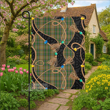O'Farrell Scottish Tartan Twisted Ropes Stylized Garden Flag - Tartan Vibes Clothing