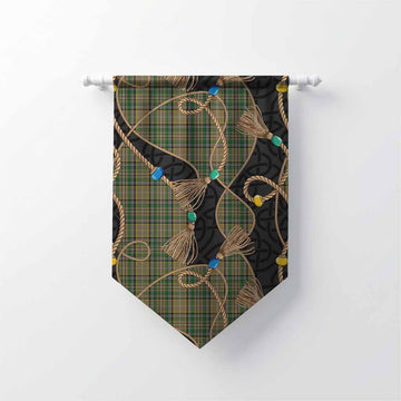 O'Farrell Scottish Tartan Twisted Ropes Stylized Gonfalon Chevron - Tartan Vibes Clothing