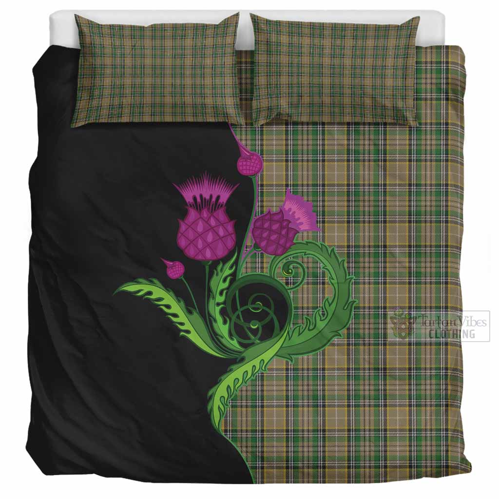O'Farrell Tartan Bedding Set Traditional Scottish Thistle UK Bedding Set UK Super King 104*94 inch - Tartan Vibes Clothing