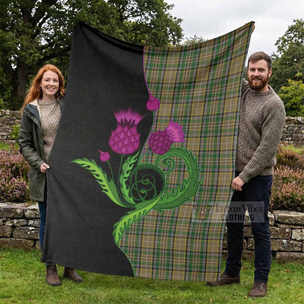 O'Farrell Tartan Blanket Traditional Scottish Thistle - Tartan Vibes Clothing
