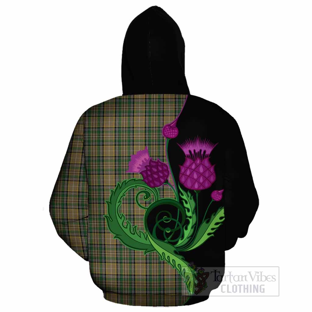 O'Farrell Tartan Cotton Hoodie Traditional Scottish Thistle