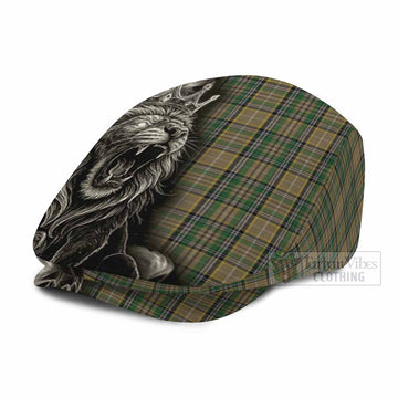 O'Farrell Tartan Flat Cap, Jeff Cap Roaring Lion Heritage