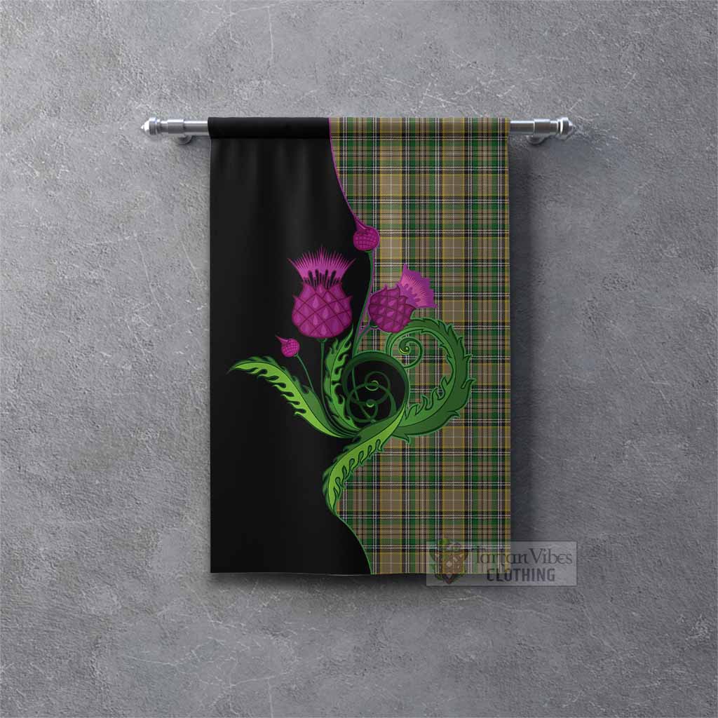 O'Farrell Tartan Gonfalon Traditional Scottish Thistle Rectangle - Tartan Vibes Clothing