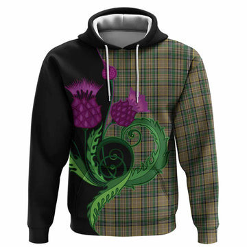 O'Farrell Tartan Hoodie Traditional Scottish Thistle