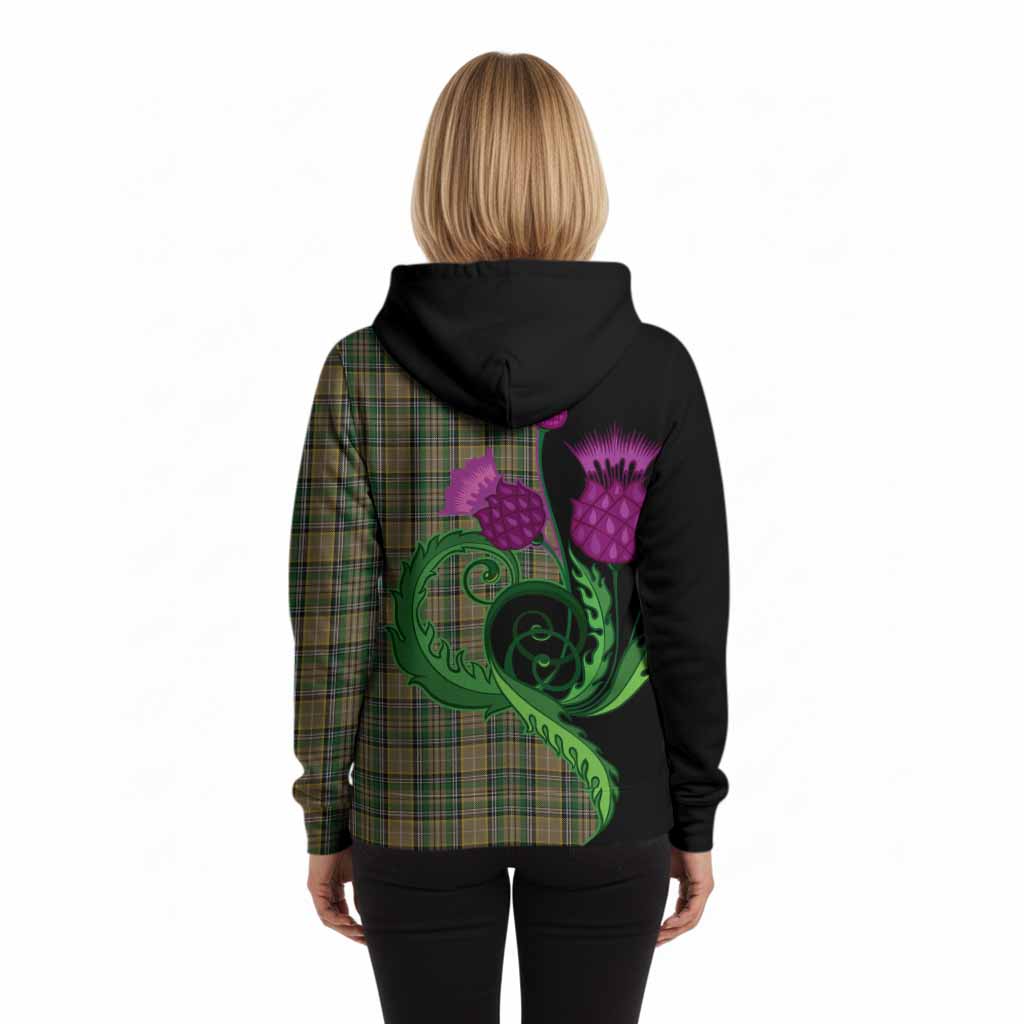 O'Farrell Tartan Hoodie Traditional Scottish Thistle