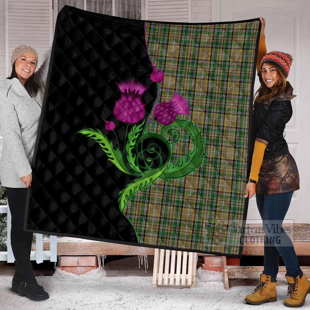 O'Farrell Tartan Premium Quilt Traditional Scottish Thistle - Tartan Vibes Clothing