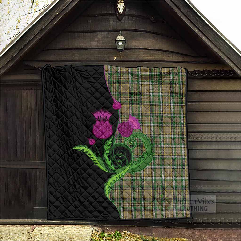 O'Farrell Tartan Premium Quilt Traditional Scottish Thistle - Tartan Vibes Clothing