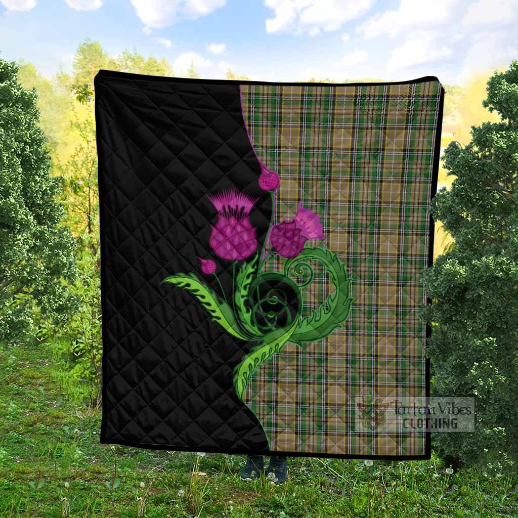 O'Farrell Tartan Premium Quilt Traditional Scottish Thistle - Tartan Vibes Clothing