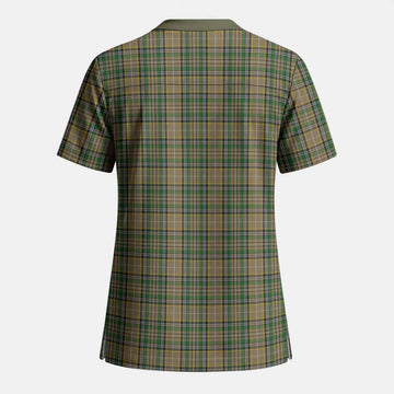 O'Farrell Tartan Scrub Top - Tartan Vibes Clothing