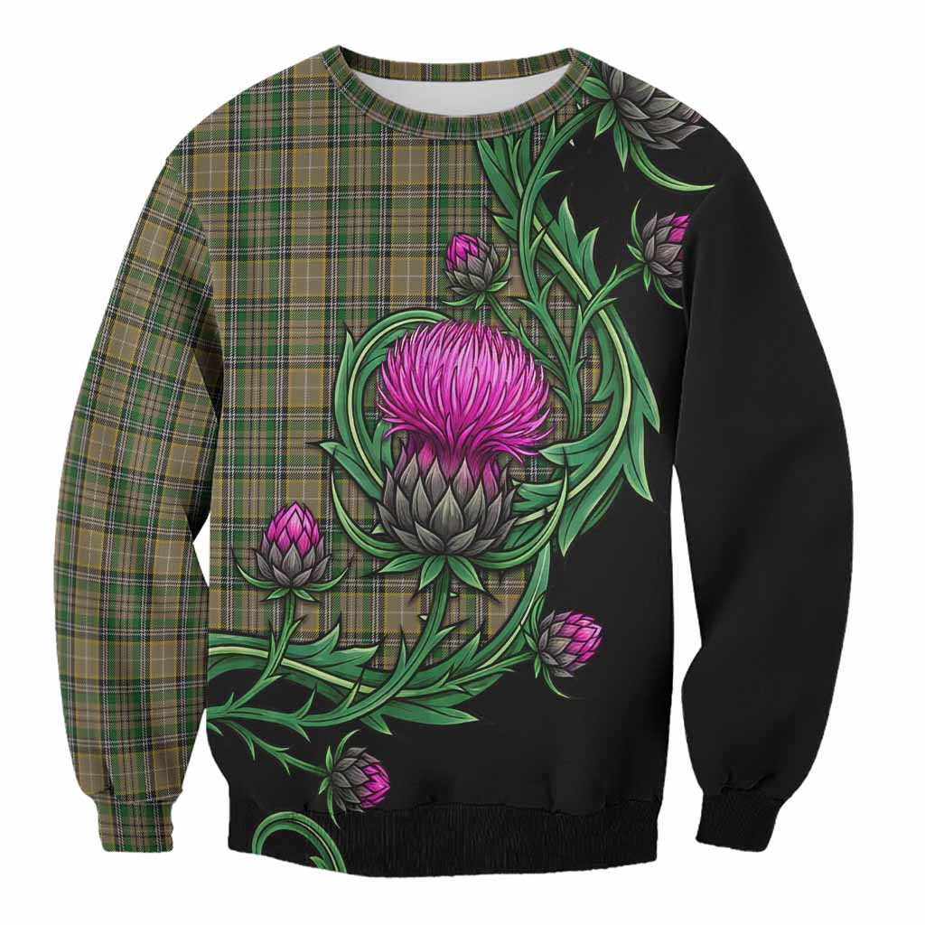 O'Farrell Tartan Sweatshirt Resilient Scottish Thistle Unisex - Tartan Vibes Clothing