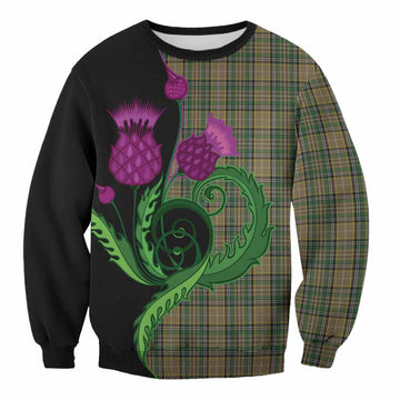 O'Farrell Tartan Sweatshirt Traditional Scottish Thistle