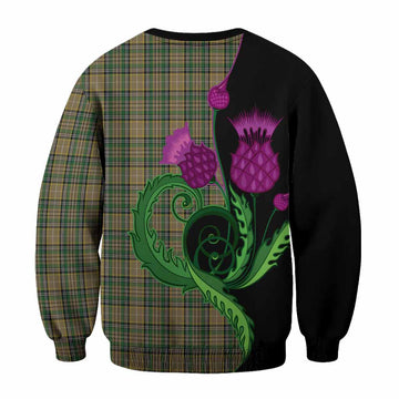 O'Farrell Tartan Sweatshirt Traditional Scottish Thistle