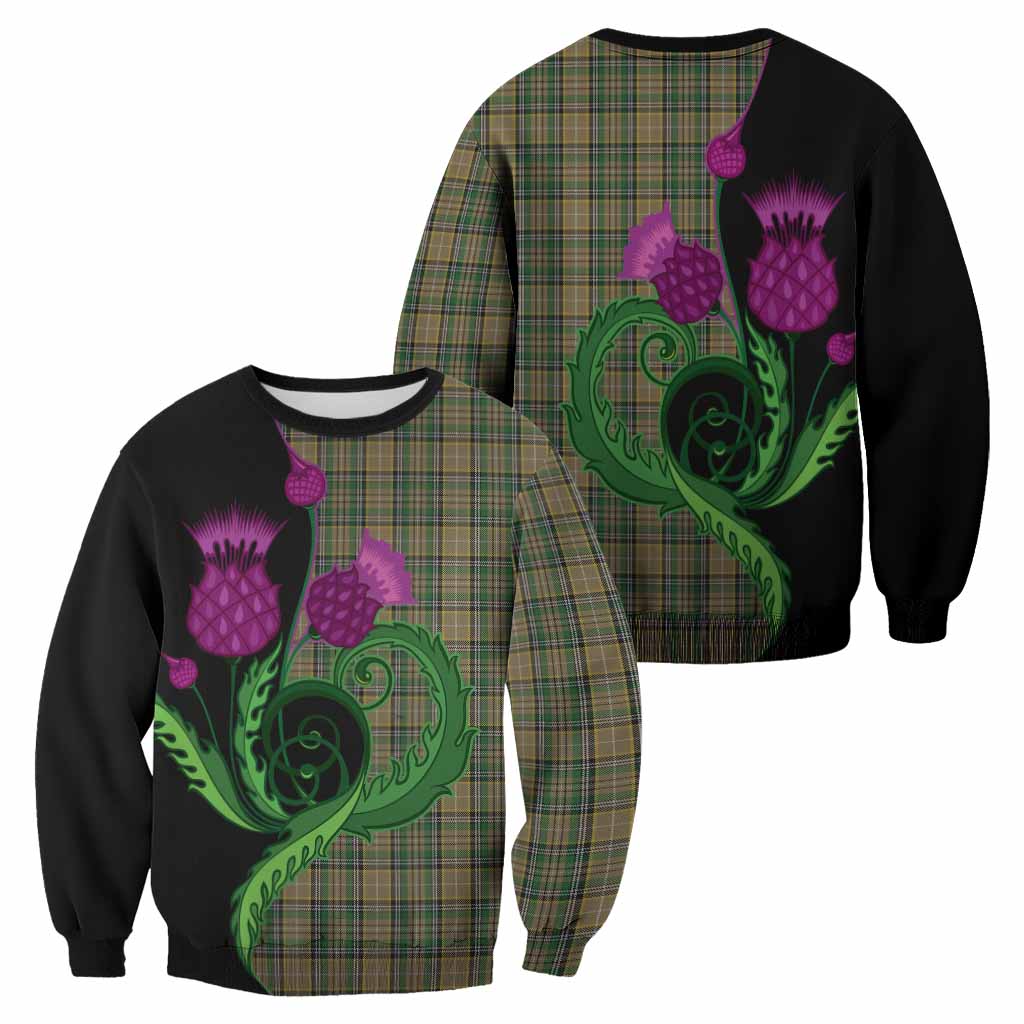 O'Farrell Tartan Sweatshirt Traditional Scottish Thistle