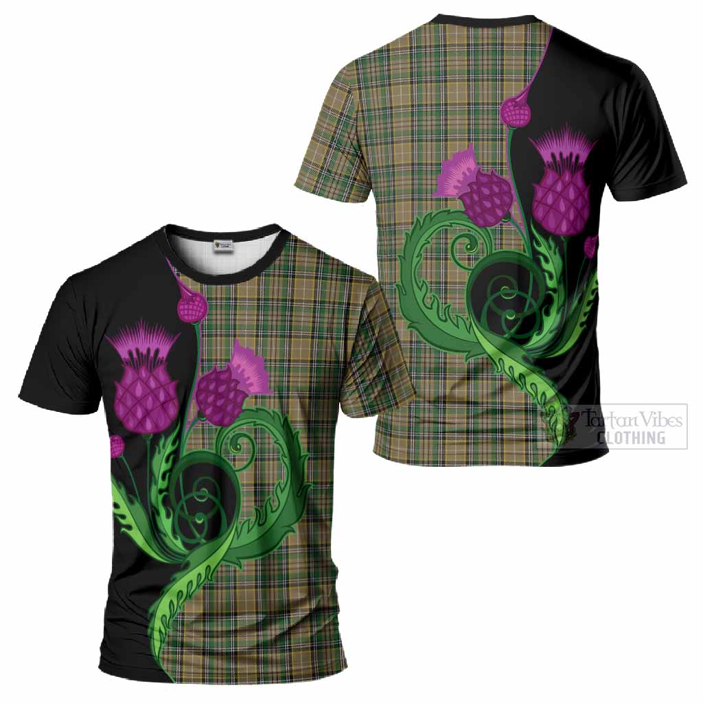 O'Farrell Tartan T-Shirt Traditional Scottish Thistle