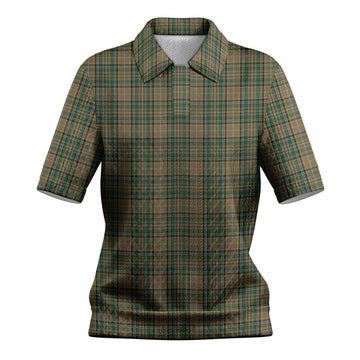 O'Farrell Tartan Women’s Polo Sweater Top