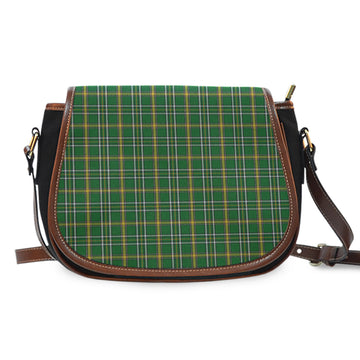 Offaly County Ireland Tartan Saddle Bag