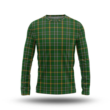 Offaly County Ireland Tartan Long Sleeve T-Shirt - Tartan Vibes Clothing