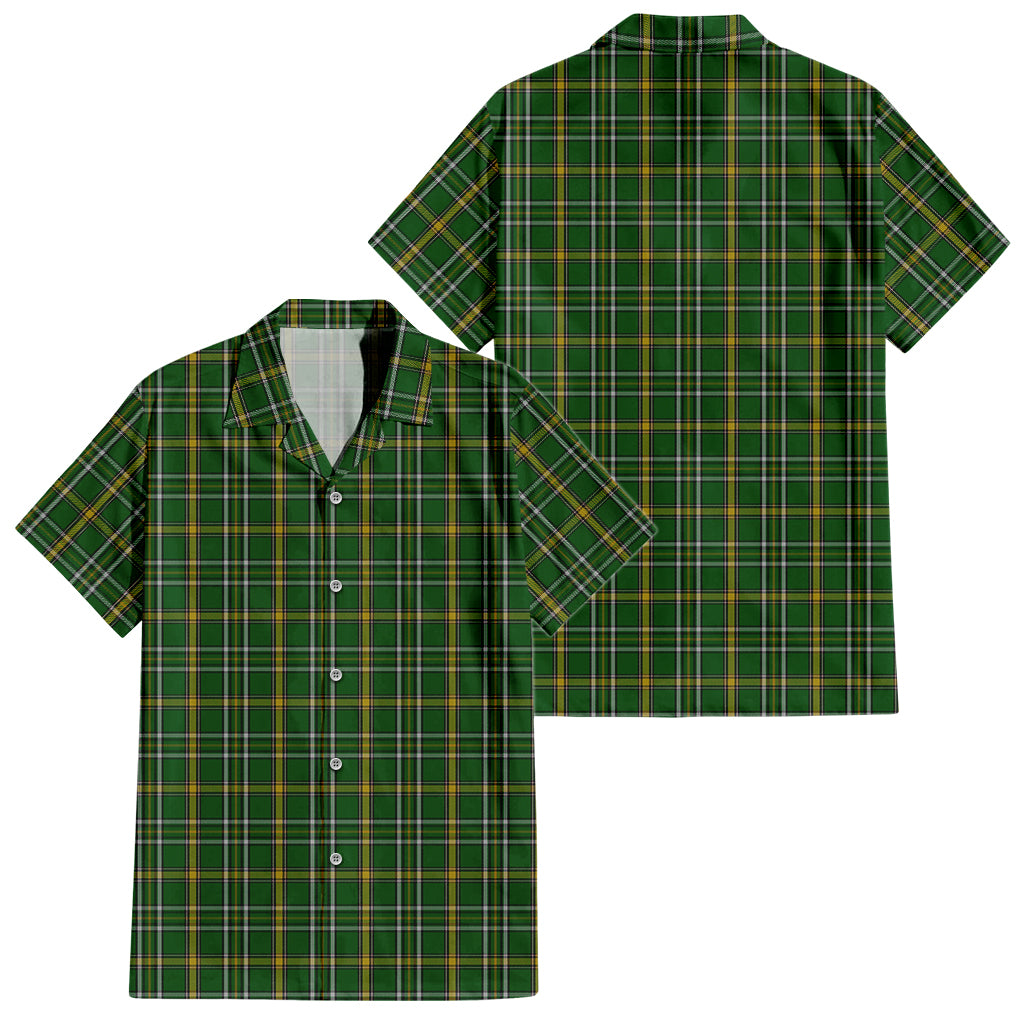 Offaly County Ireland Tartan Hawaiian Shirt - Tartan Vibes Clothing