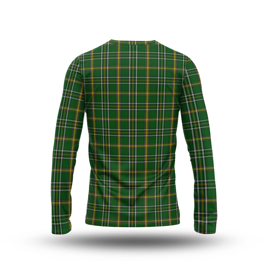Offaly County Ireland Tartan Long Sleeve T-Shirt - Tartan Vibes Clothing
