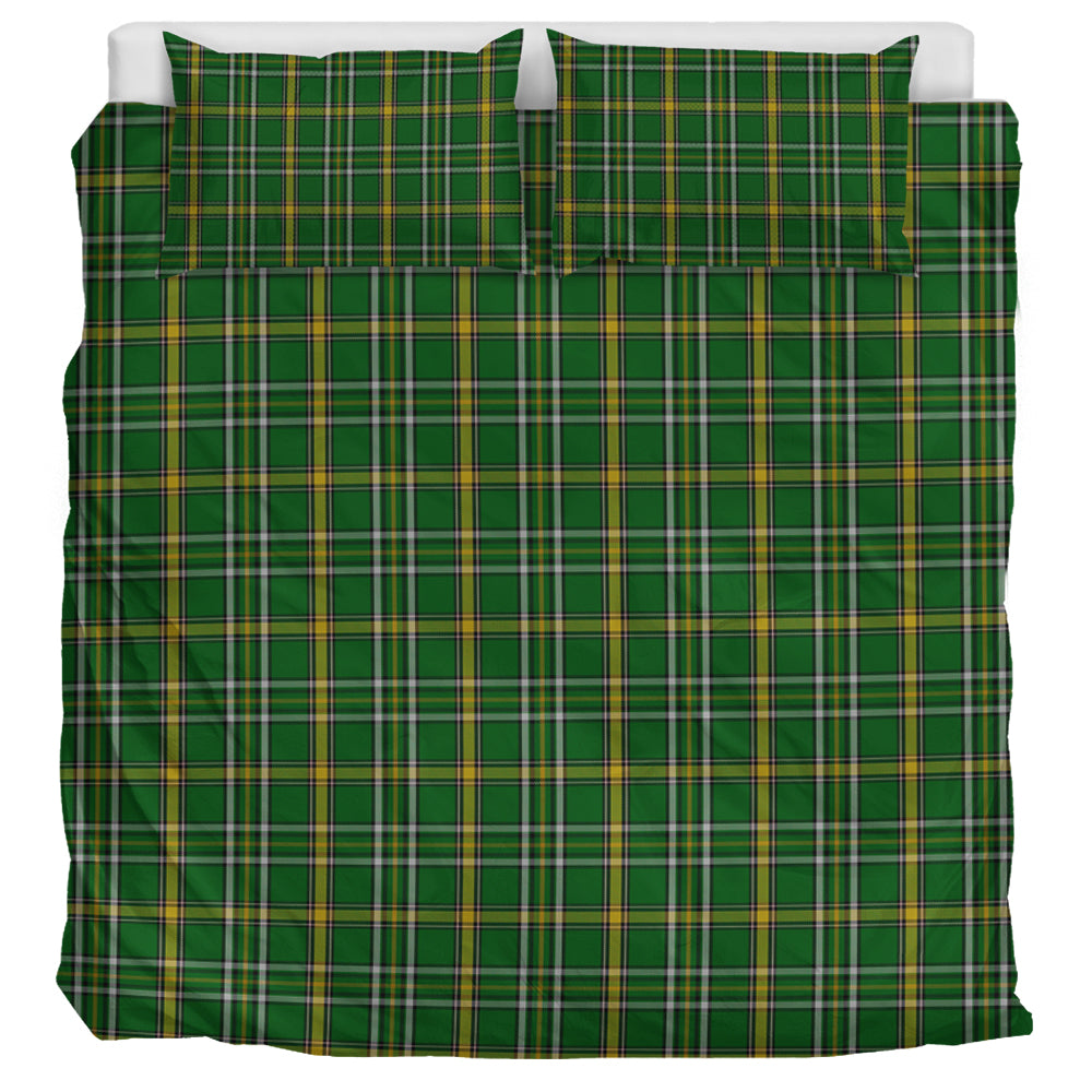 Offaly County Ireland Tartan Bedding Set - Tartan Vibes Clothing