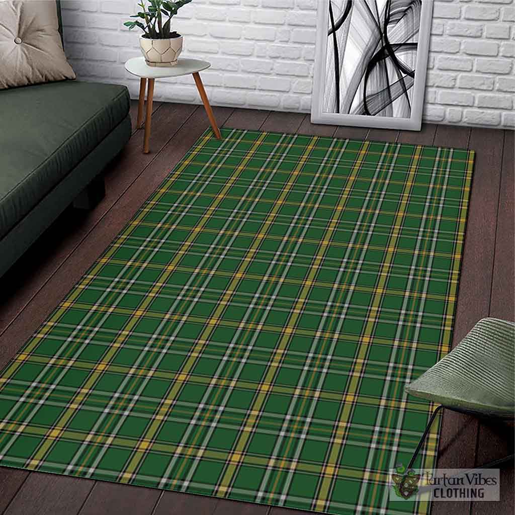 Offaly County Ireland Tartan Area Rug L 59*86 inch (150x220 cm) - Tartan Vibes Clothing