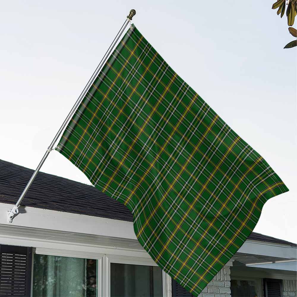 Offaly County Ireland Tartan House Flag House Flag - Tartan Vibes Clothing