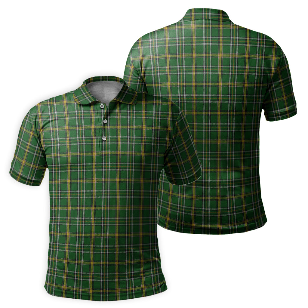 Offaly County Ireland Tartan Mens Polo Shirt - Tartan Vibes Clothing