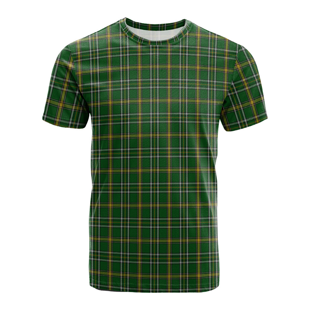 Offaly County Ireland Tartan T-Shirt - Tartan Vibes Clothing