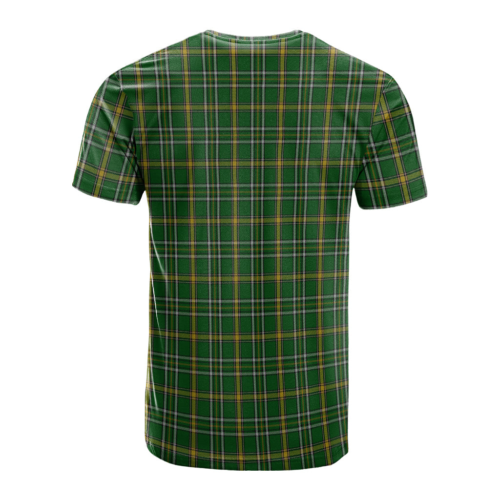 Offaly County Ireland Tartan T-Shirt
