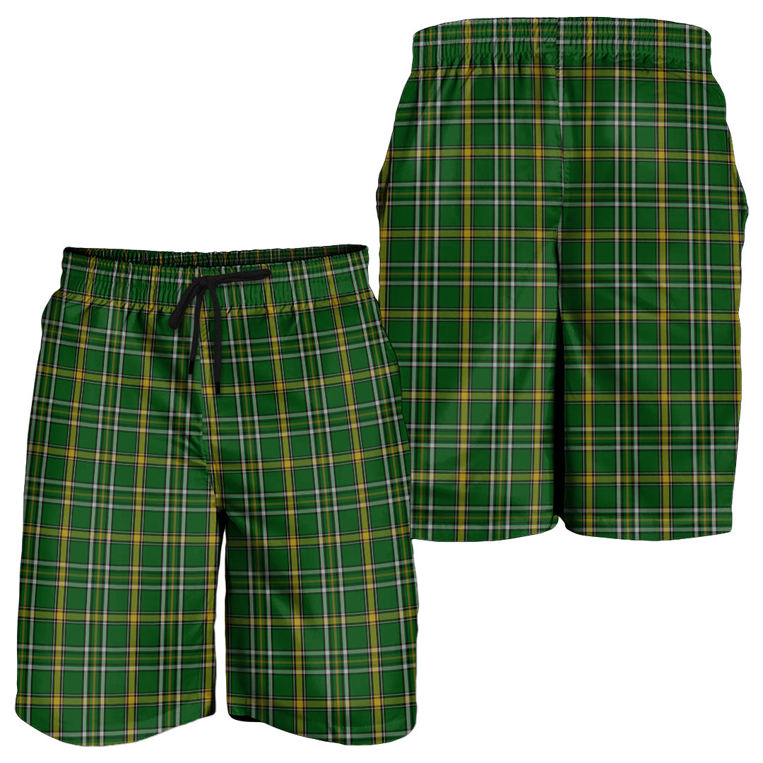 Offaly County Ireland Tartan Mens Shorts - Tartan Vibes Clothing