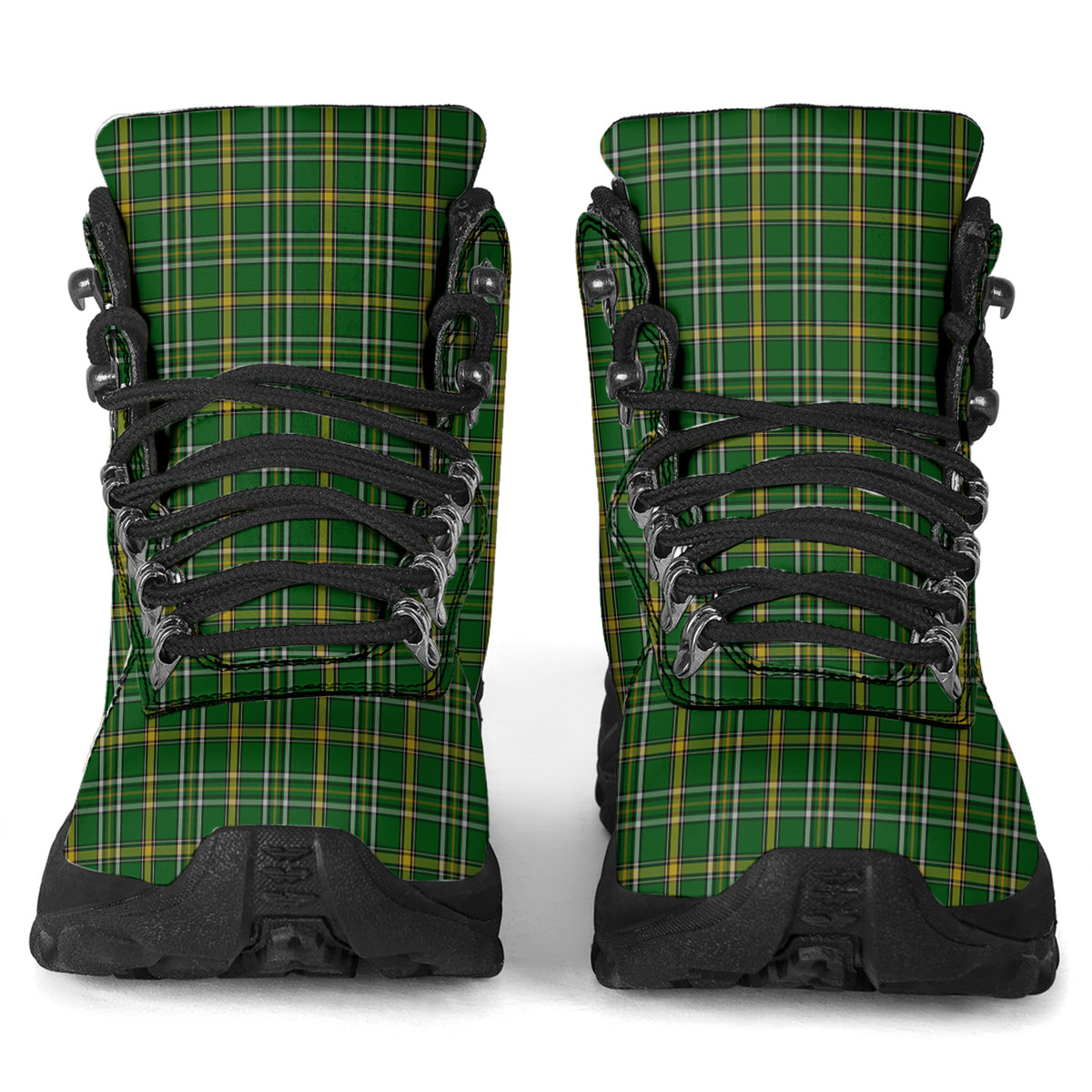 Offaly County Ireland Tartan Alpine Boots - Tartan Vibes Clothing