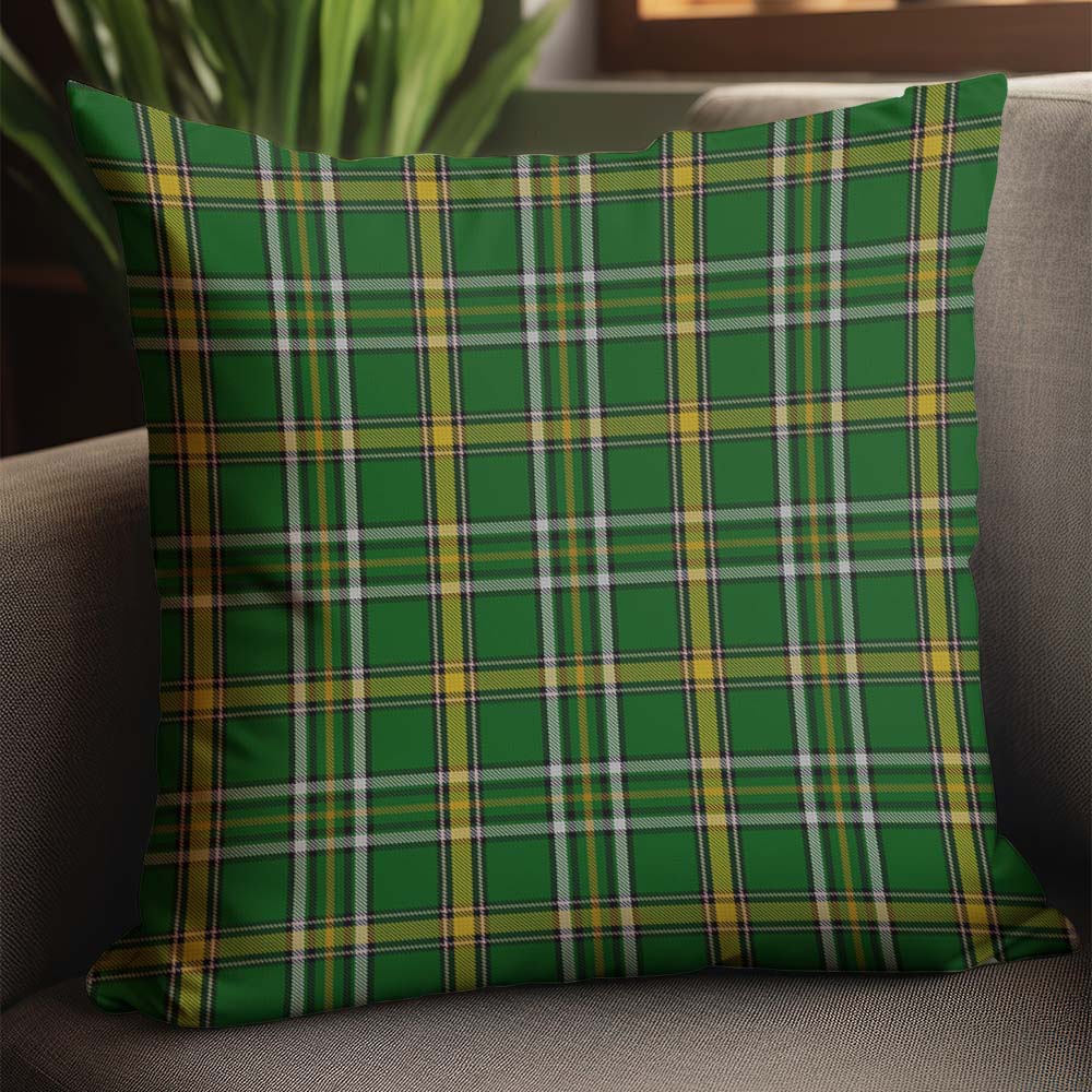 Offaly County Ireland Tartan Pillow Cover - Tartan Vibes Clothing