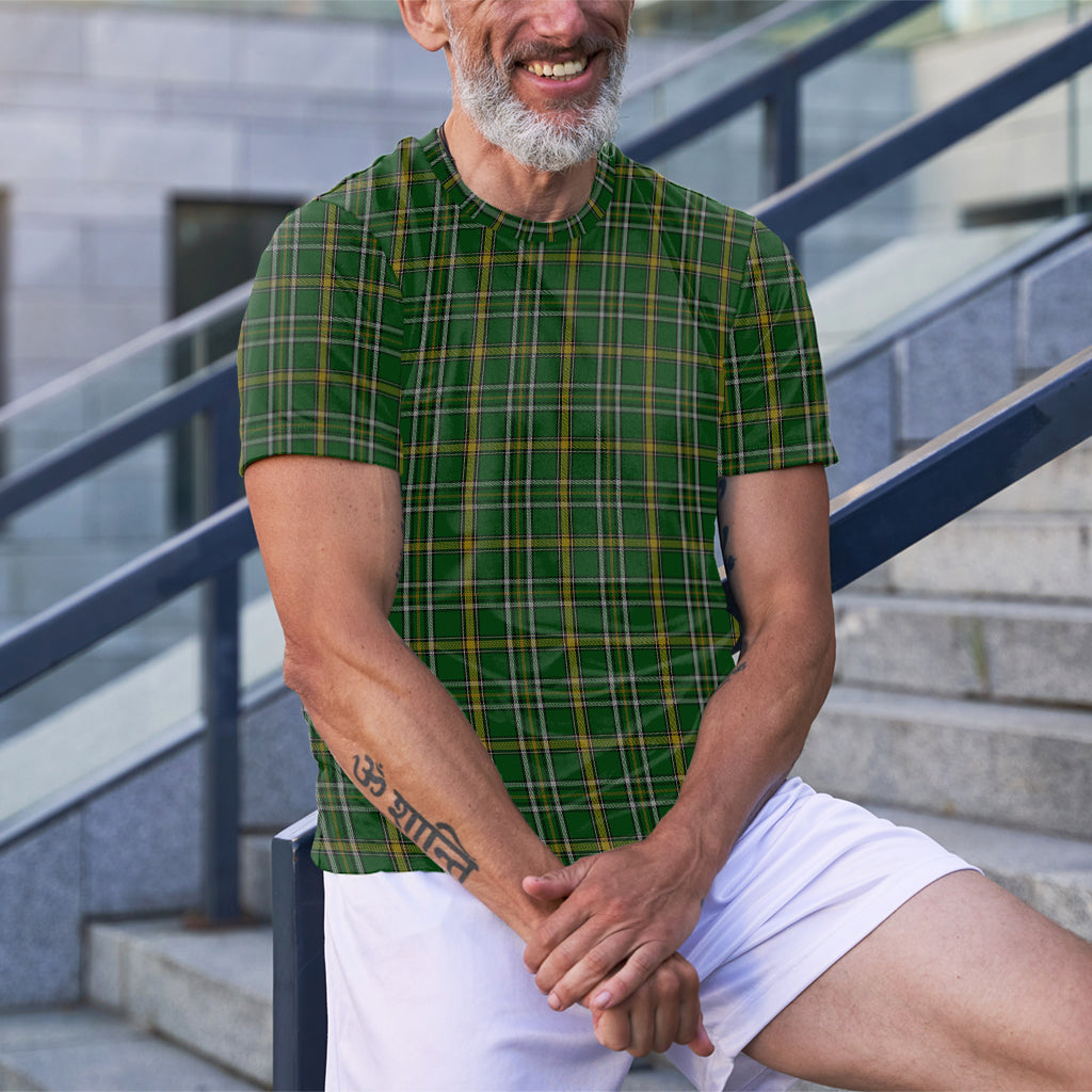 Offaly County Ireland Tartan T-Shirt - Tartan Vibes Clothing
