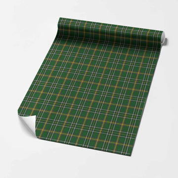 Offaly County Ireland Classic Tartan Wrapping Paper, Classic Scottish Plaid Gift Wrap