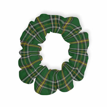 Offaly County Ireland Tartan Hair Scrunchie