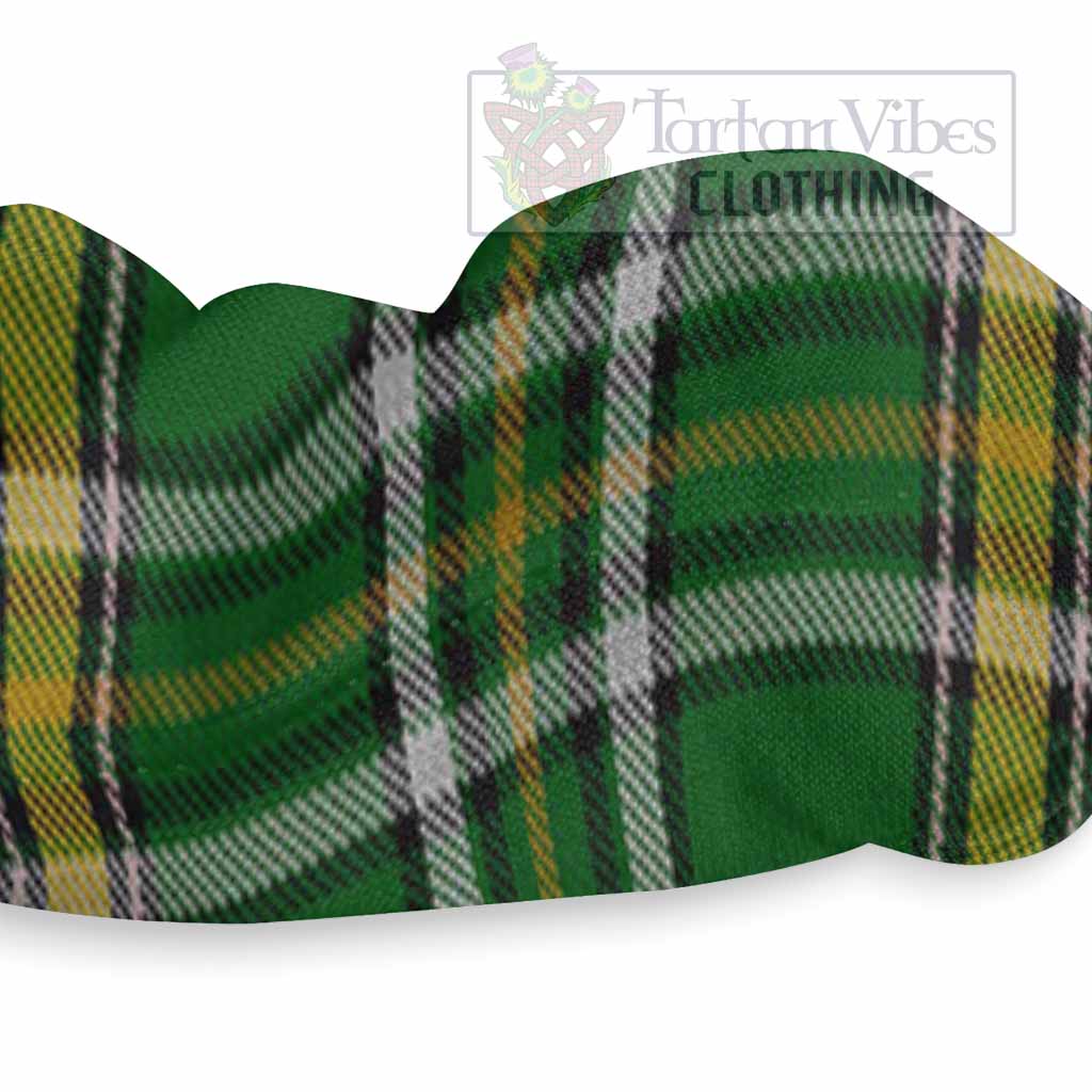 Offaly County Ireland Tartan Hair Scrunchie - Tartan Vibes Clothing