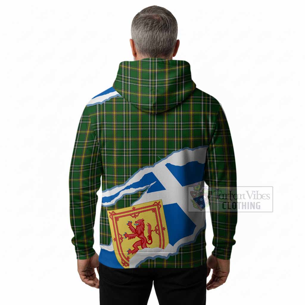 Offaly Scotland Football Tartan Hoodie We'll Be Coming
