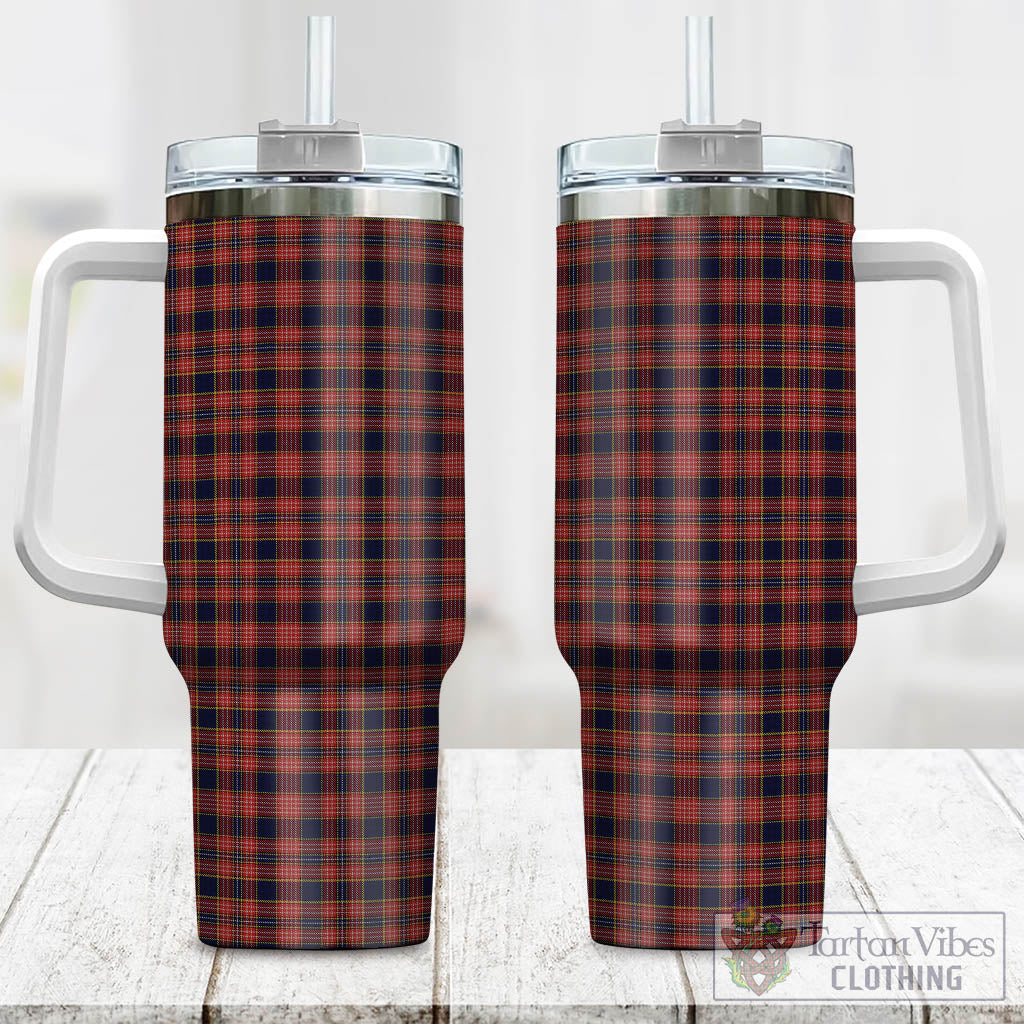 Tartan Vibes Clothing Ogilvie (Ogilvy) Tartan Tumbler with Handle