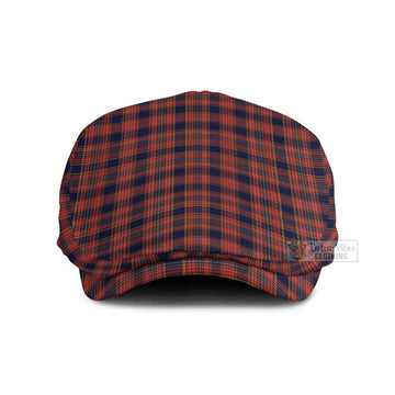 Ogilvie (Ogilvy) Tartan Jeff Cap, Tartan Flat Cap
