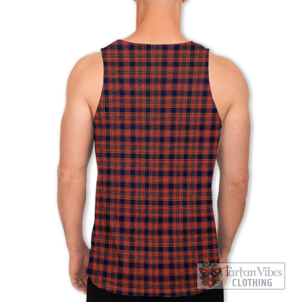 Ogilvie (Ogilvy) Tartan Men's Tank Top with Family Crest DNA In Me Style - Tartanvibesclothing Shop