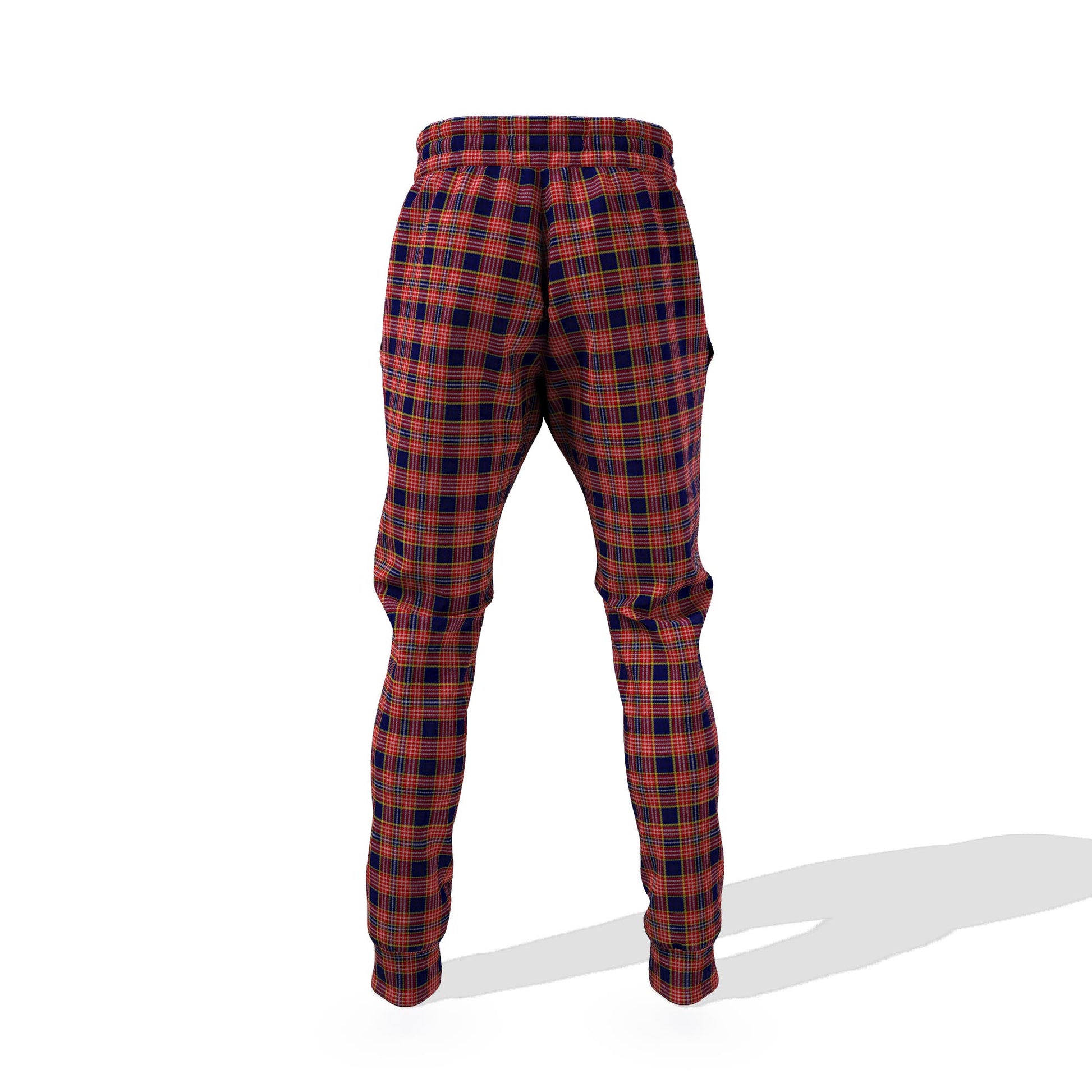 Ogilvie (Ogilvy) Tartan Joggers Pants with Family Crest 6XL - Tartan Vibes Clothing