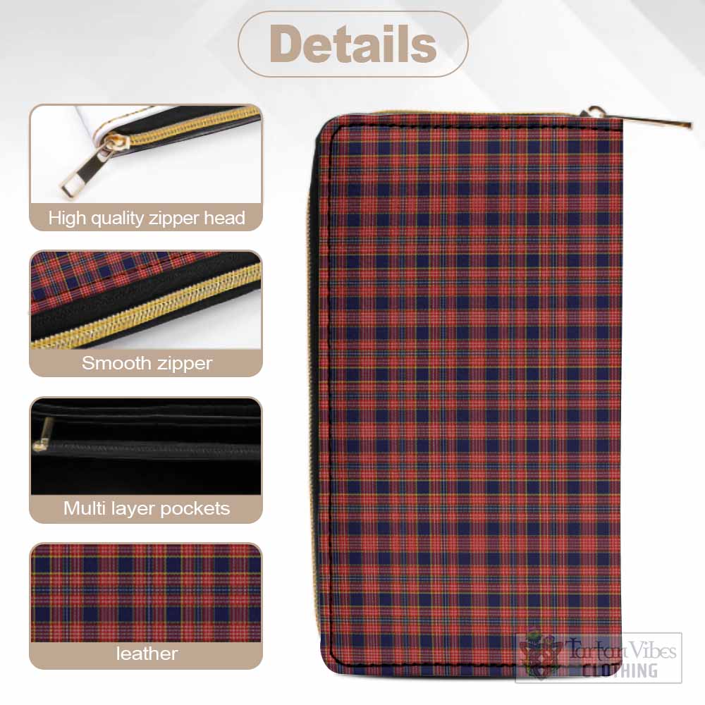 Tartan Vibes Clothing Ogilvie (Ogilvy) Tartan Women's Leather Wallet