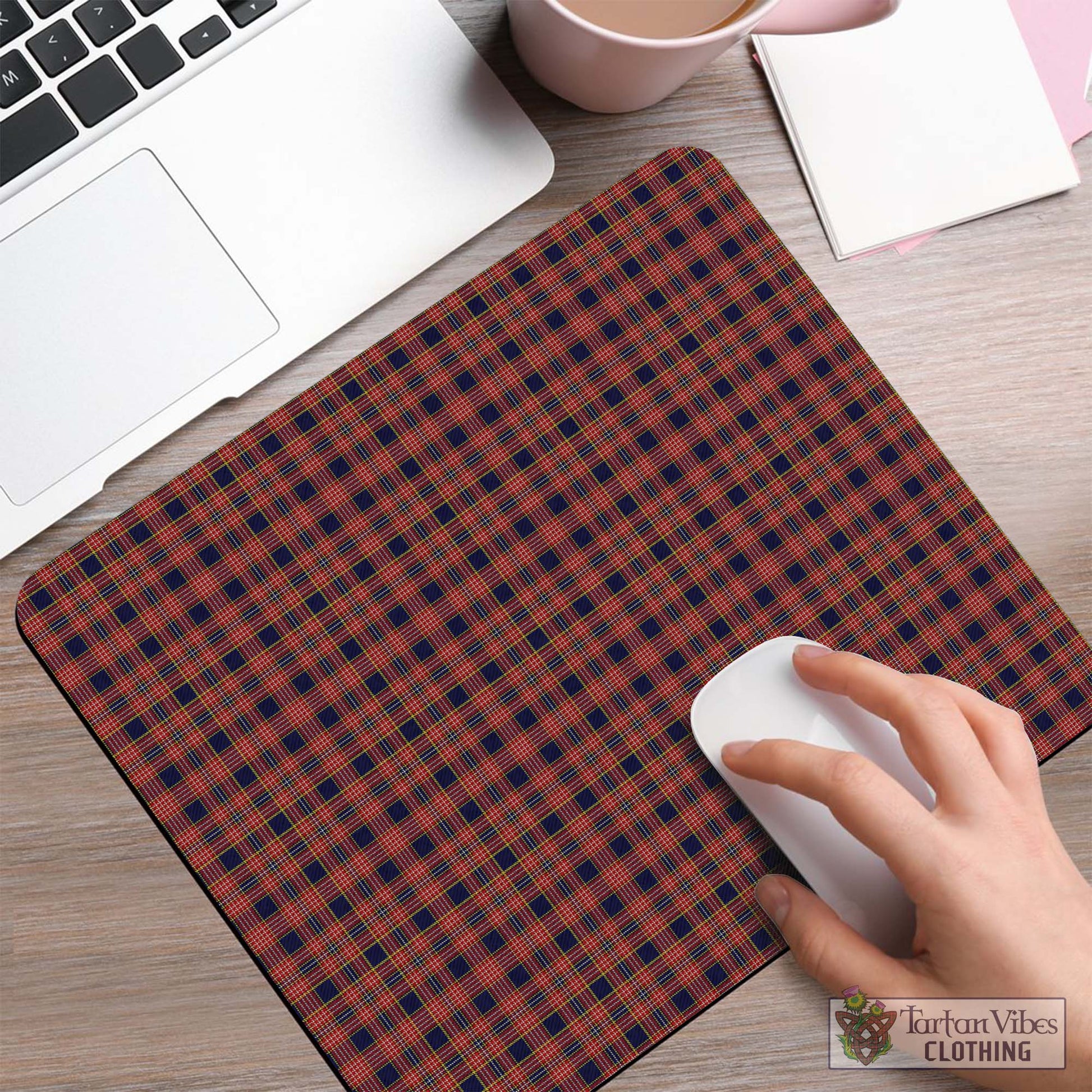 Tartan Vibes Clothing Ogilvie (Ogilvy) Tartan Mouse Pad