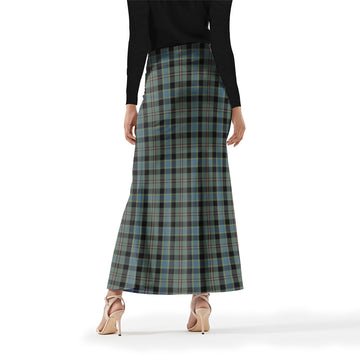 Ogilvie (Ogilvy) Hunting Tartan Womens Full Length Skirt