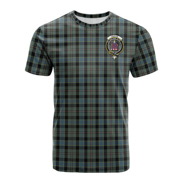 Ogilvie (Ogilvy) Hunting Tartan T-Shirt with Family Crest