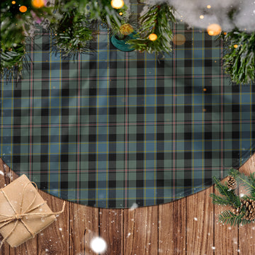 Ogilvie (Ogilvy) Hunting Tartan Christmas Tree Skirt