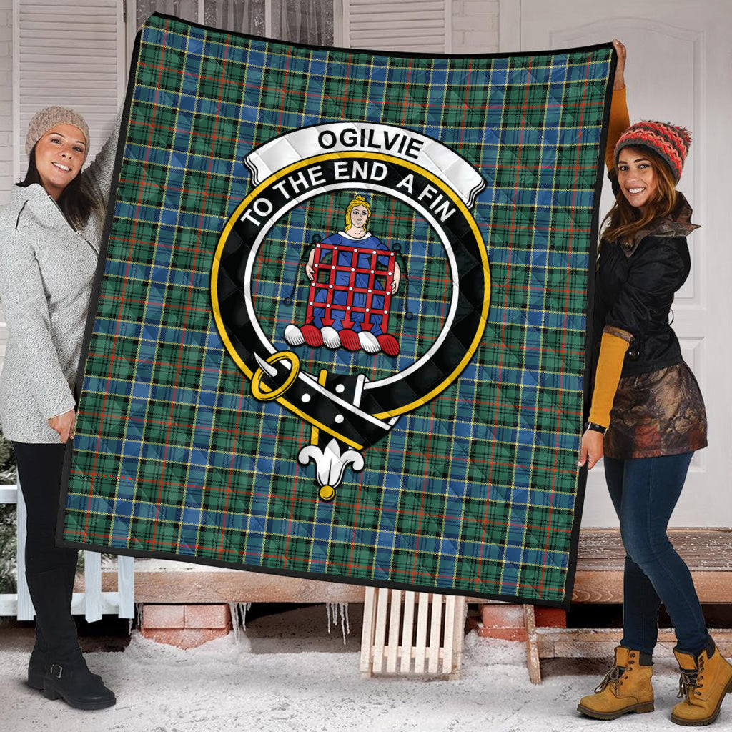 ogilvie-ogilvy-hunting-ancient-tartan-quilt-with-family-crest