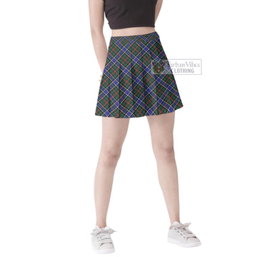 Ogilvie (Ogilvy) Hunting Modern Tartan Women's Plated Mini Skirt