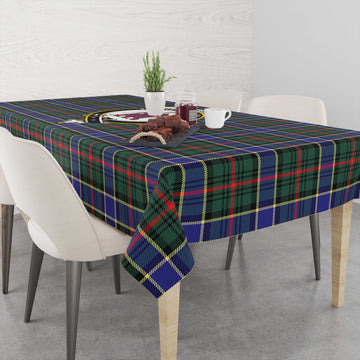 Ogilvie (Ogilvy) Hunting Modern Tatan Tablecloth with Family Crest